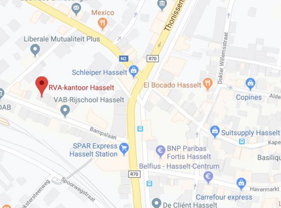 Photo de la localisation sur Google Maps