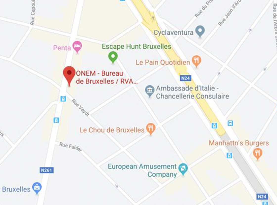 Photo de la localisation sur Google Maps