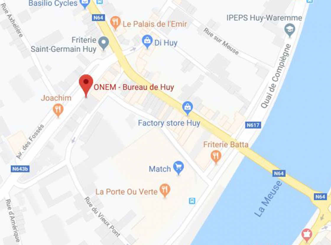 Photo de la localisation sur Google Maps