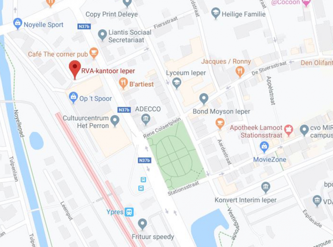 Photo de la localisation sur Google Maps