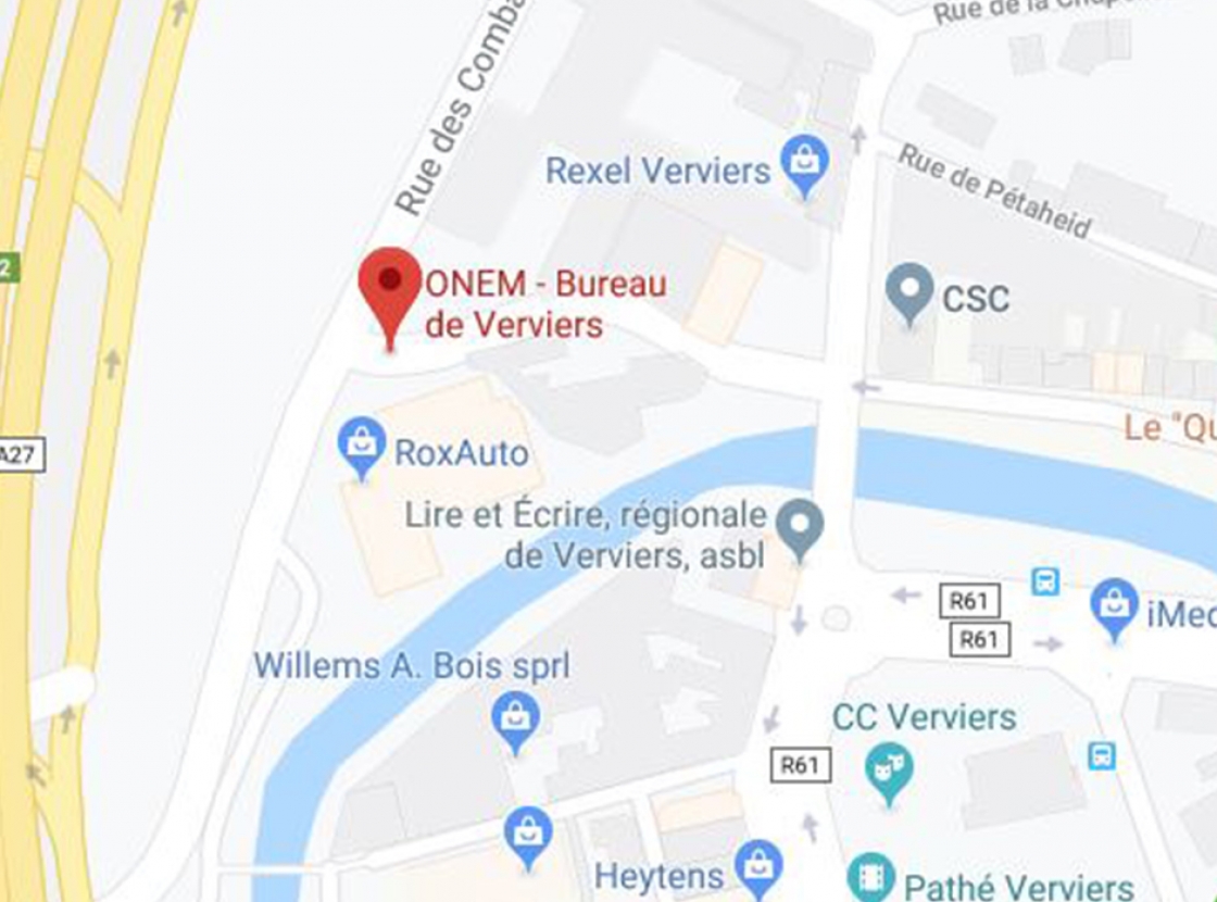 Photo de la localisation sur Google Maps