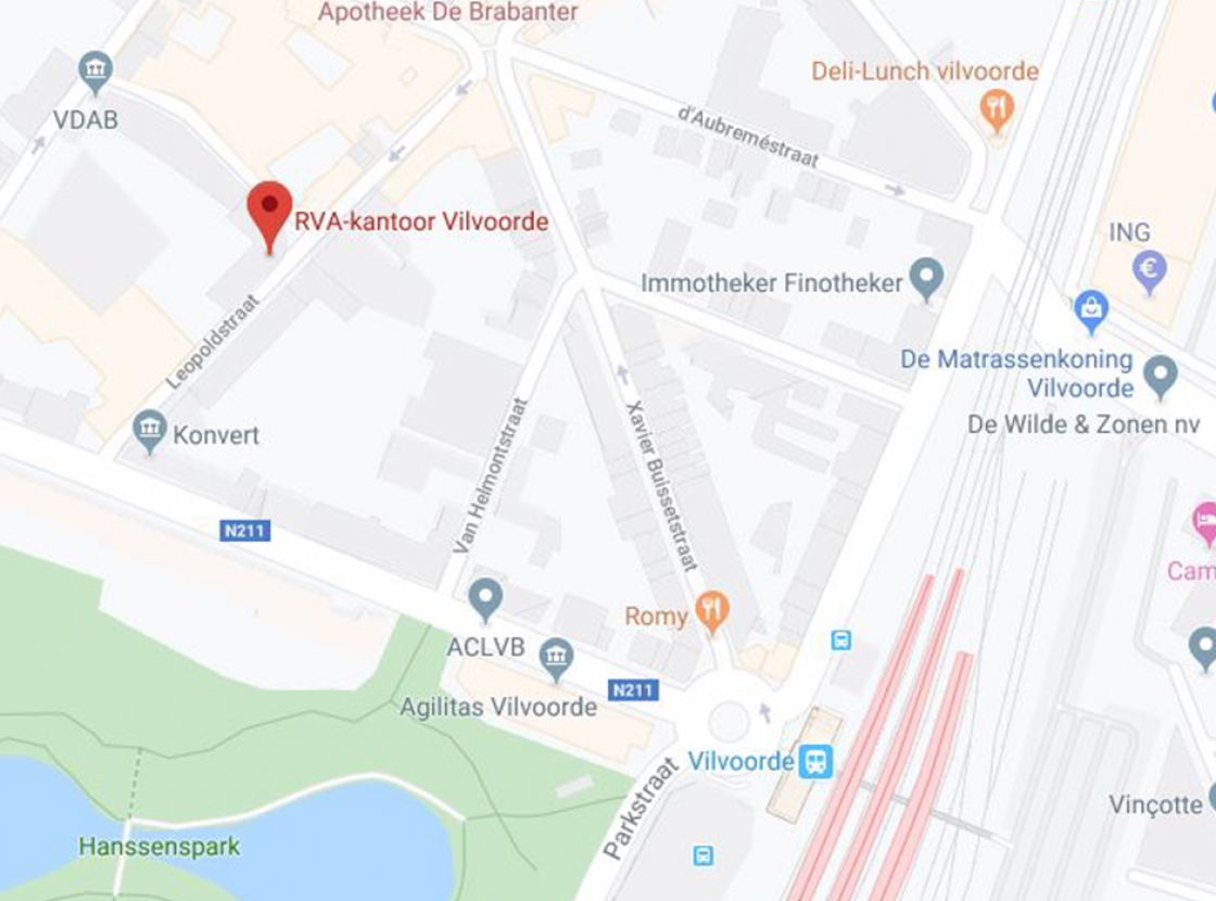 Photo de la localisation sur Google Maps