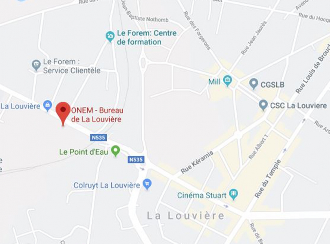 Photo de la localisation sur Google Maps