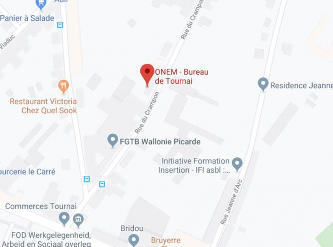 Photo de la localisation sur Google Maps