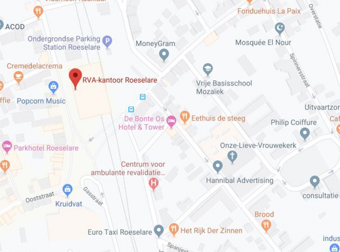 Photo de la localisation sur Google Maps